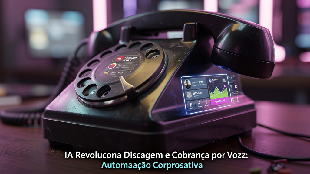 IA Revoluciona Discagem e Cobrança por Voz: Automação Corporativa