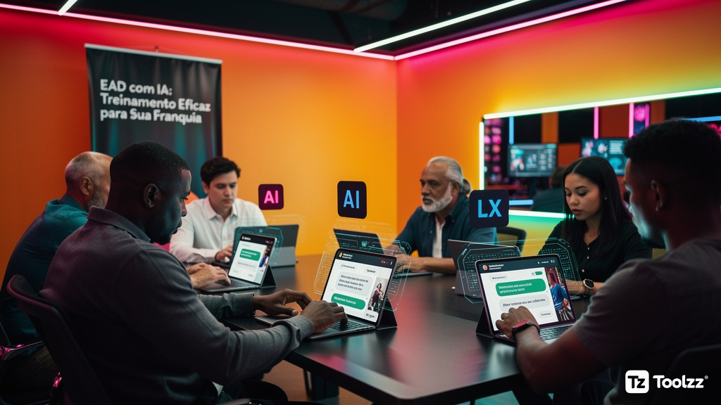 IA Revoluciona EAD em Franquias: Chatbots e Automação Impulsionam Treinamento