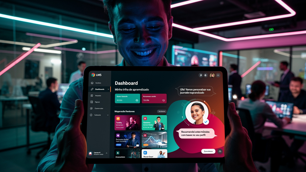IA Revoluciona LMS: Personalização da Aprendizagem Corporativa
