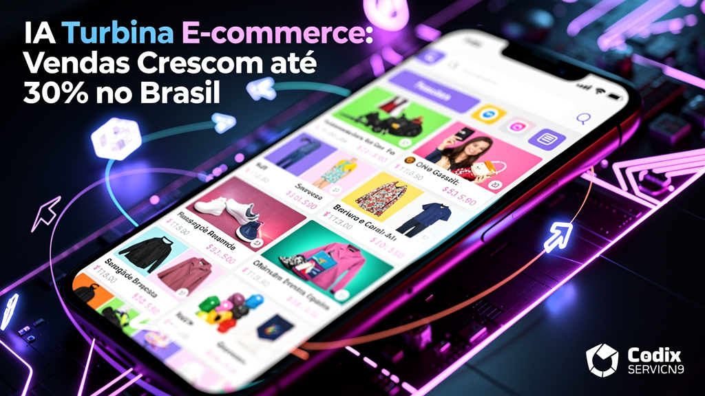 IA Turbina E-commerce: Vendas Crescem Até 30% no Brasil