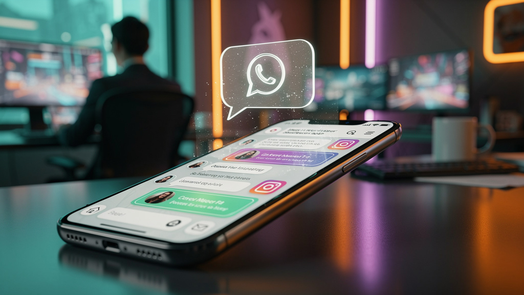 IA Unifica Comunicação: WhatsApp, Instagram e E-mail em Um Só Canal