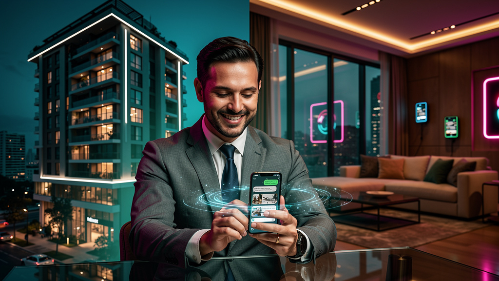 Imobiliárias e Construtoras Disparam Uso de IA no WhatsApp