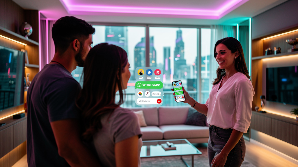 Imobiliárias usam IA no WhatsApp para qualificar leads e agendar visitas