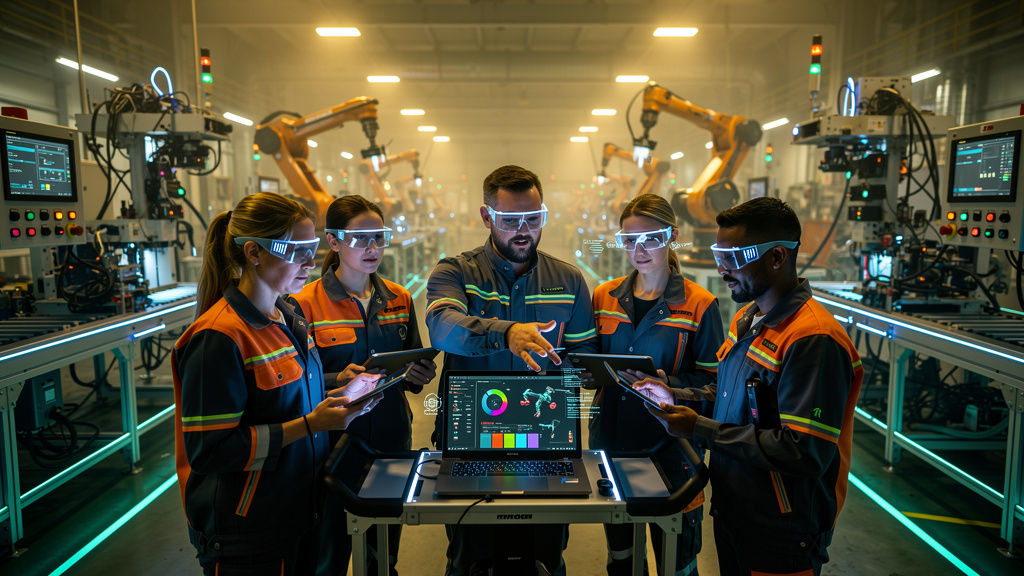 Indústria 4.0: Como a Capacitação Contínua Impulsiona a Produtividade
