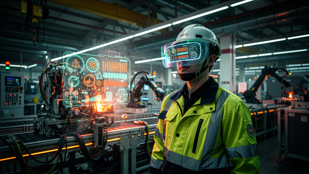Indústria 4.0: Como a IA Impulsiona a Capacitação e a Segurança no Trabalho