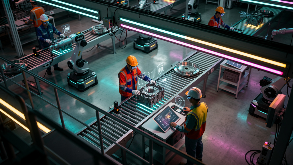 Indústria 4.0: Como a IA Impulsiona a Capacitação e Segurança