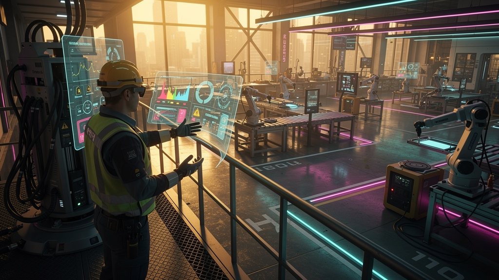 Indústria 4.0: Como a IA impulsiona a capacitação e segurança