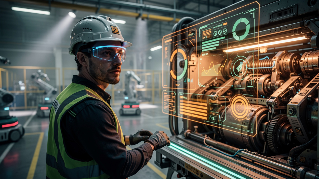 Indústria 4.0: Como a IA impulsiona o treinamento e a segurança