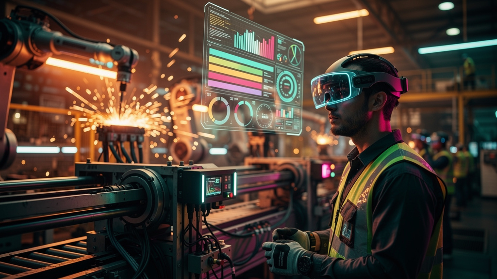 Indústria 4.0: Como a IA Impulsiona o Treinamento e a Segurança