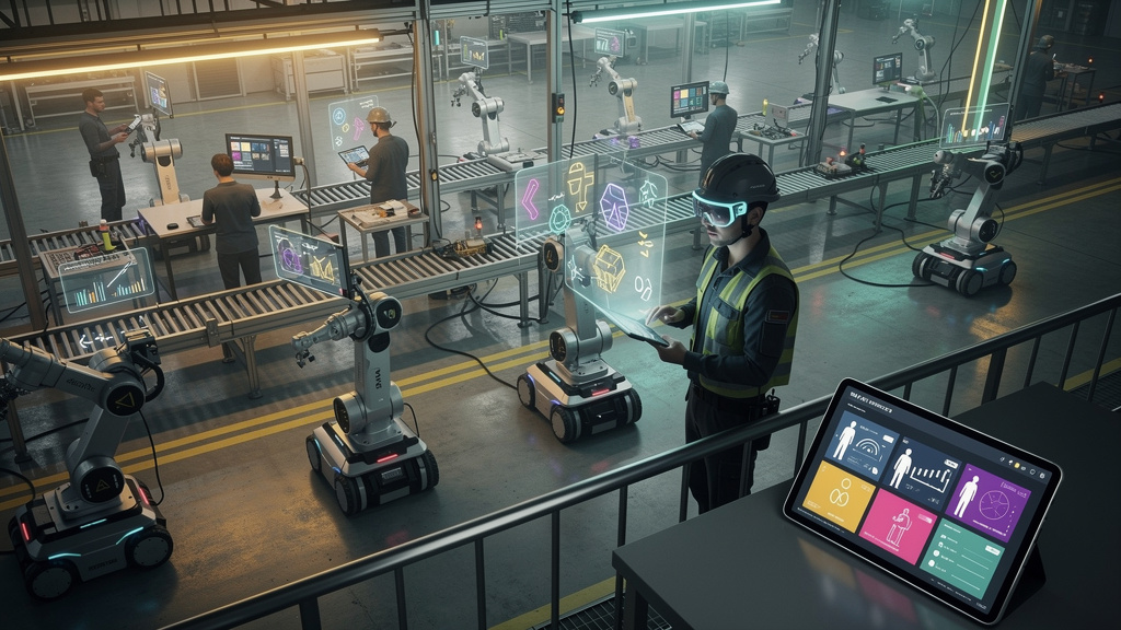 Indústria 4.0: Como a IA Impulsiona o Treinamento e a Segurança