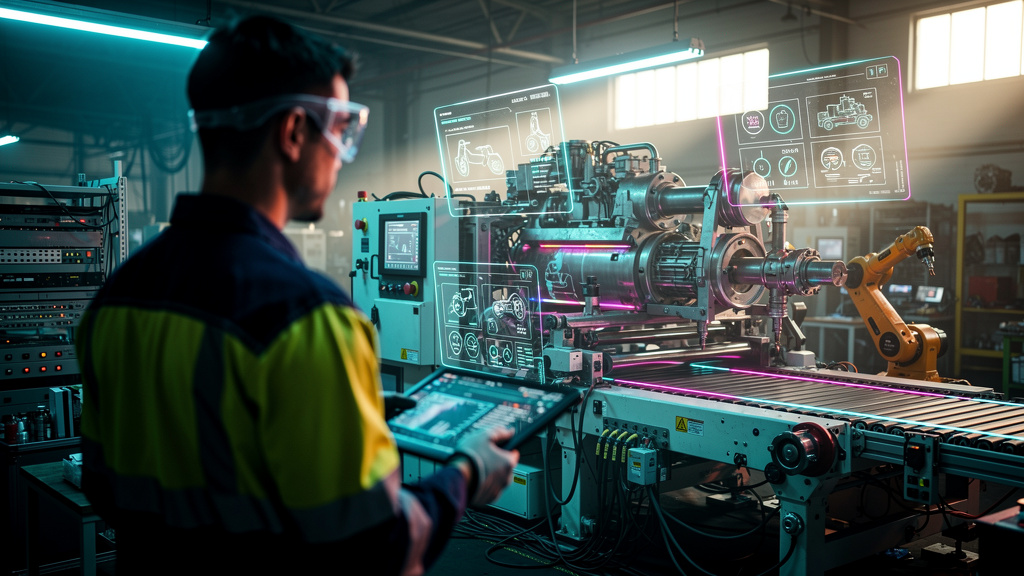 Indústria 4.0: Como a IA Revoluciona o Treinamento e a Segurança