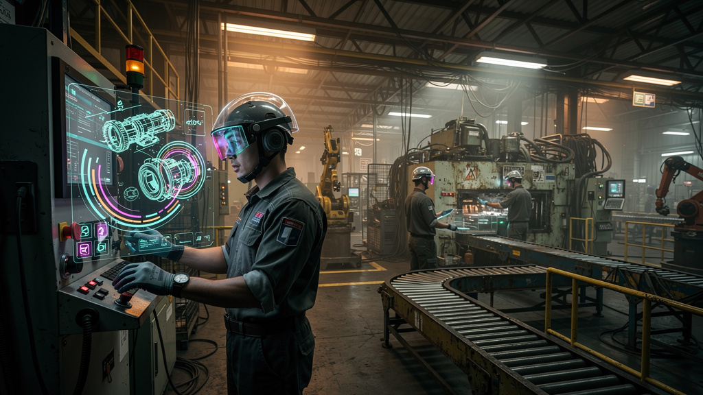Indústria 4.0: Como a IA Transforma o Treinamento e a Segurança do Trabalho