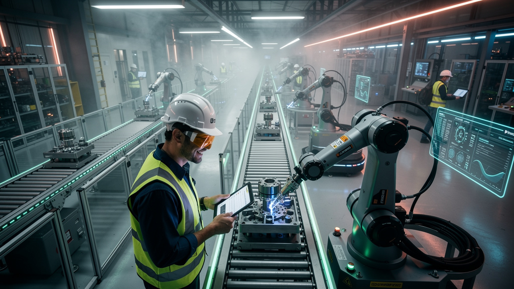 Indústria 4.0: Como o Treinamento Corporativo Impulsiona a Segurança e a Eficiên