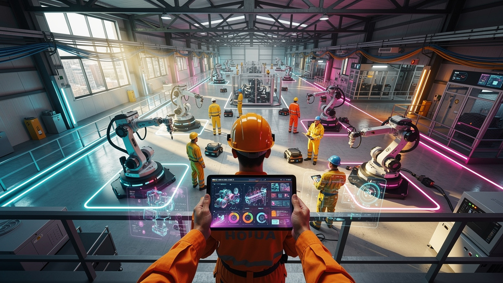 Indústria 4.0: Como o Treinamento Corporativo Impulsiona a Segurança e Eficiênci