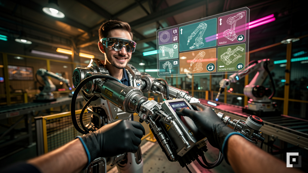 Indústria 4.0: IA e Automação Elevam Treinamento e Segurança