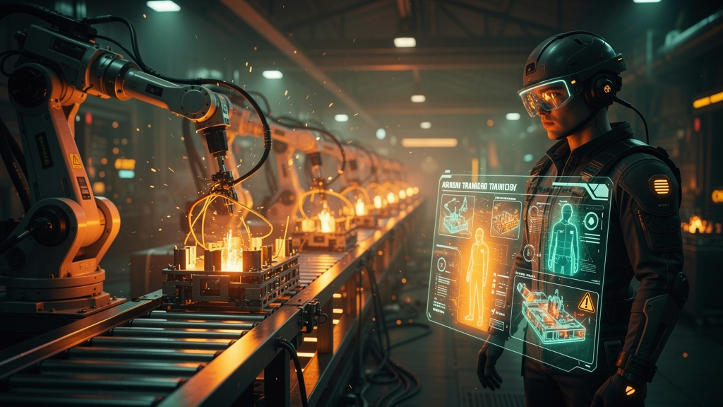 Indústria 4.0: IA e Automação Revolucionam o Treinamento Corporativo