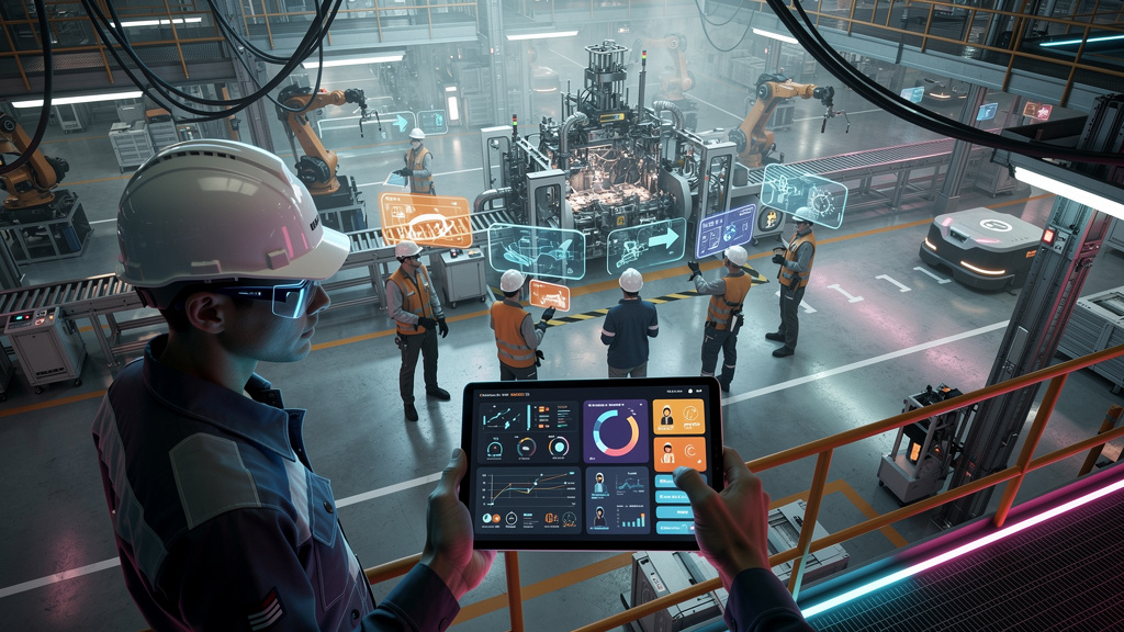 Indústria 4.0: IA e Automação Revolucionam Treinamento e Segurança