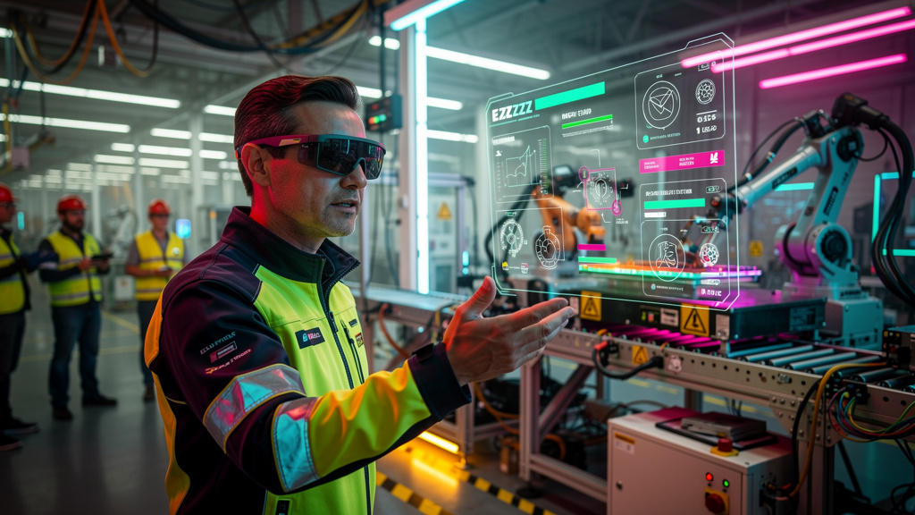Indústria 4.0: IA e Automação Transformam Treinamento e Segurança
