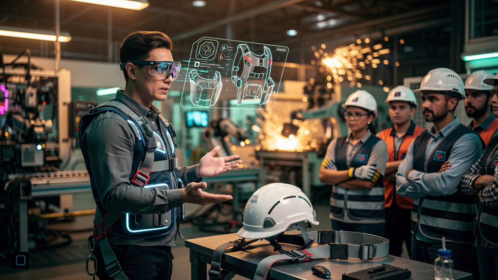 Indústria 4.0: IA e Automação Transformam Treinamento e Segurança