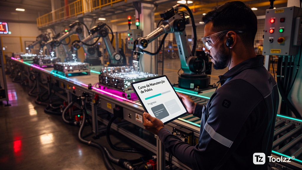 Indústria 4.0 Impulsiona Demanda por Treinamento Contínuo