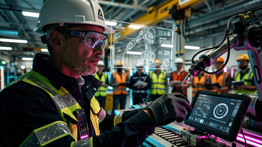 Indústria 4.0: Treinamento Contínuo para Segurança e Operadores