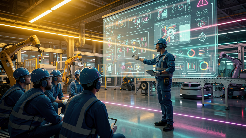 Indústria 4.0: Treinamento Impulsiona Segurança e Capacitação