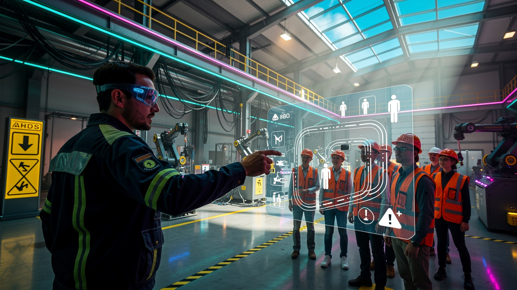 Indústria Aprimora Treinamento com IA e Foco em Segurança 4.0
