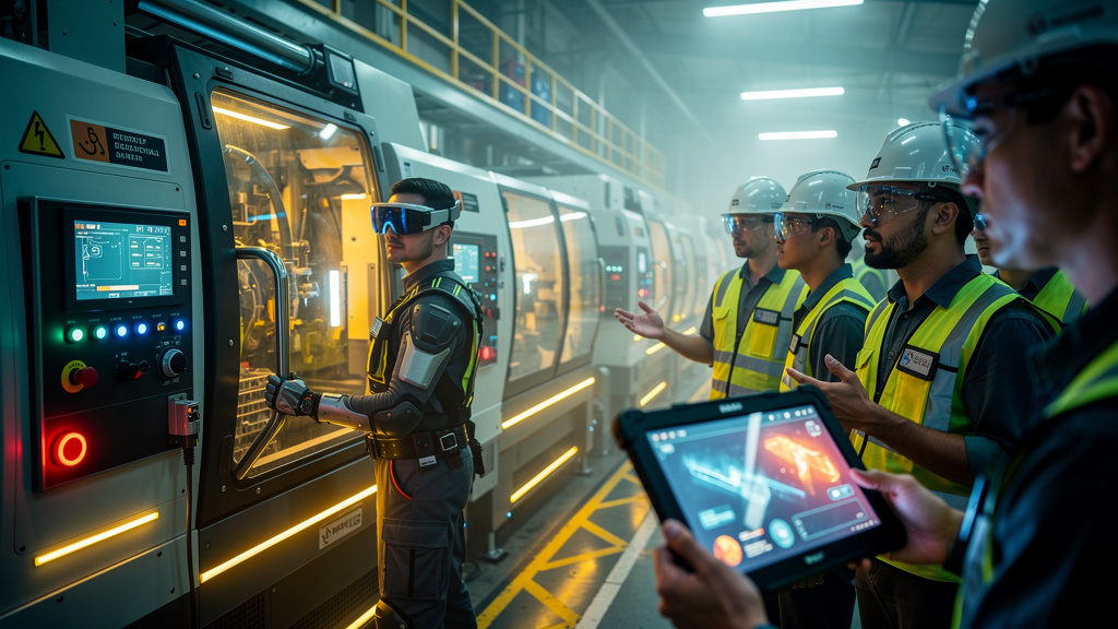 Indústria Aprimora Treinamento com IA e Foco em Segurança