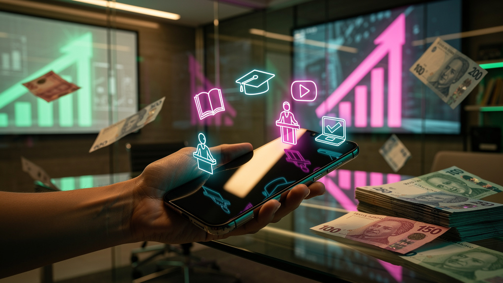 Infoprodutos Disparam: Mercado de R$8,8 Bi Impulsiona Economia Digital