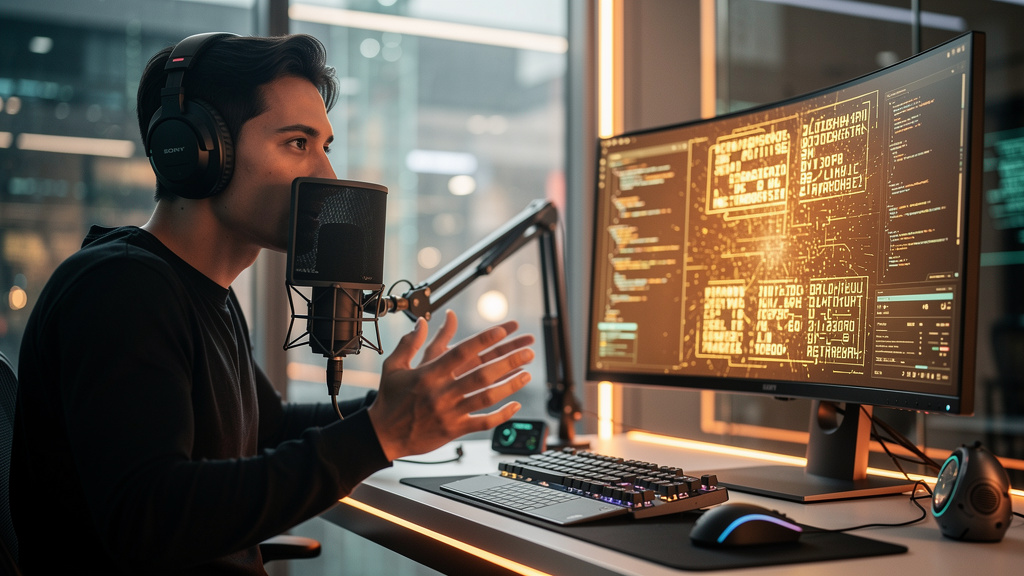 Inovações em Voice Coding que mudarão o desenvolvimento
