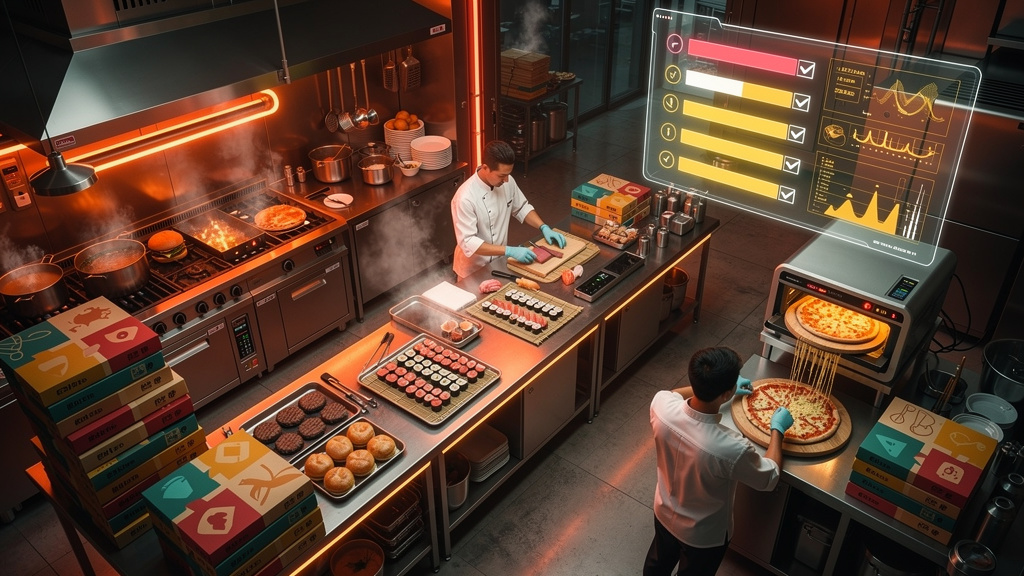 LXP em Dark Kitchens: Segurança Alimentar e Padronização na Nuvem