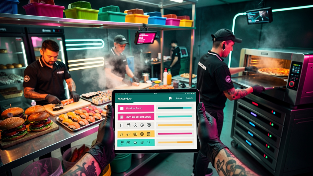 LXP em Dark Kitchens: Segurança Alimentar e Padronização na Nuvem