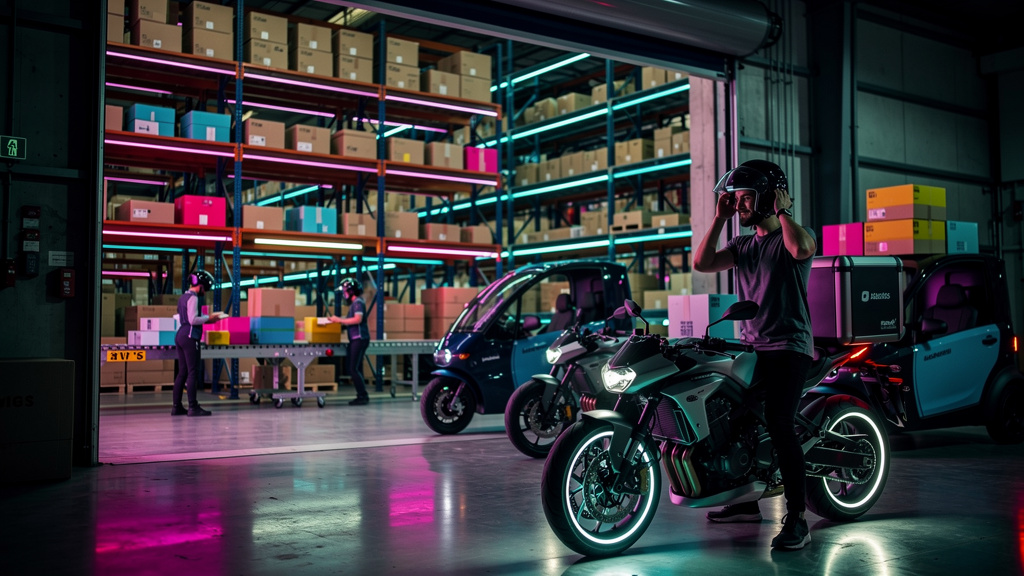LXP na Logística: Treine Operações Last-Mile e Quick Commerce