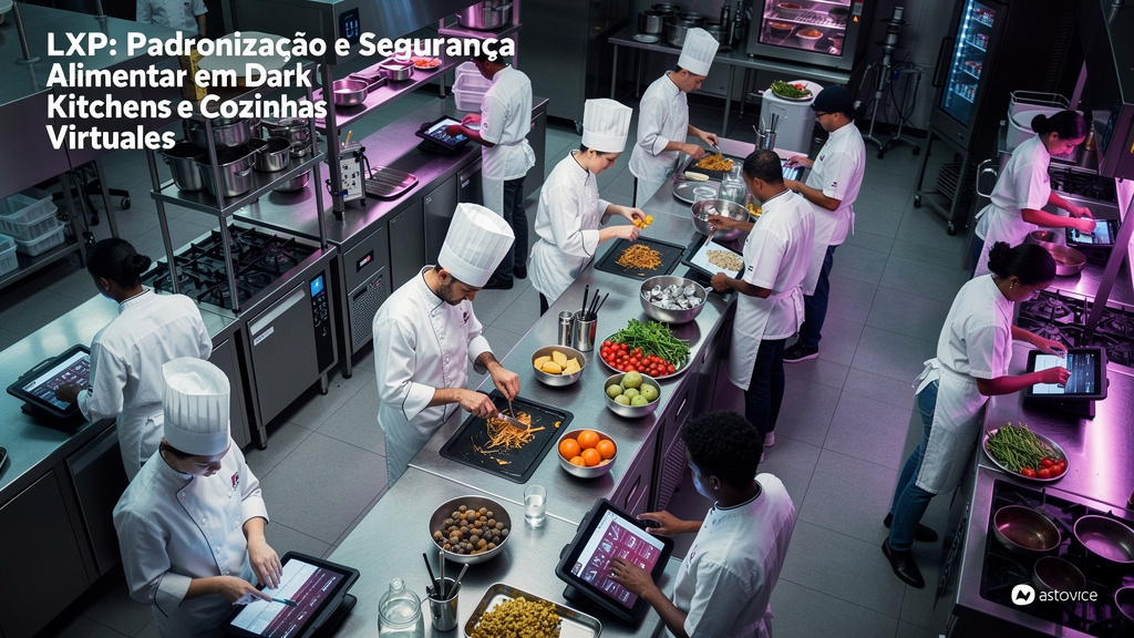 LXP: Padronização e Segurança Alimentar em Dark Kitchens e Cozinhas Virtuais