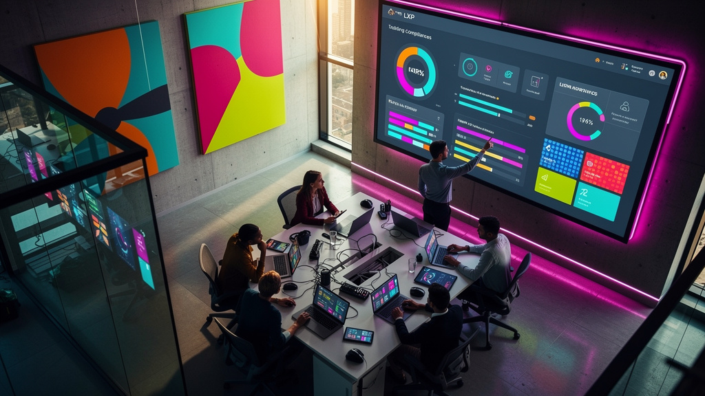 LXP para Fintechs em Escala: Treinamento, Onboarding e Compliance