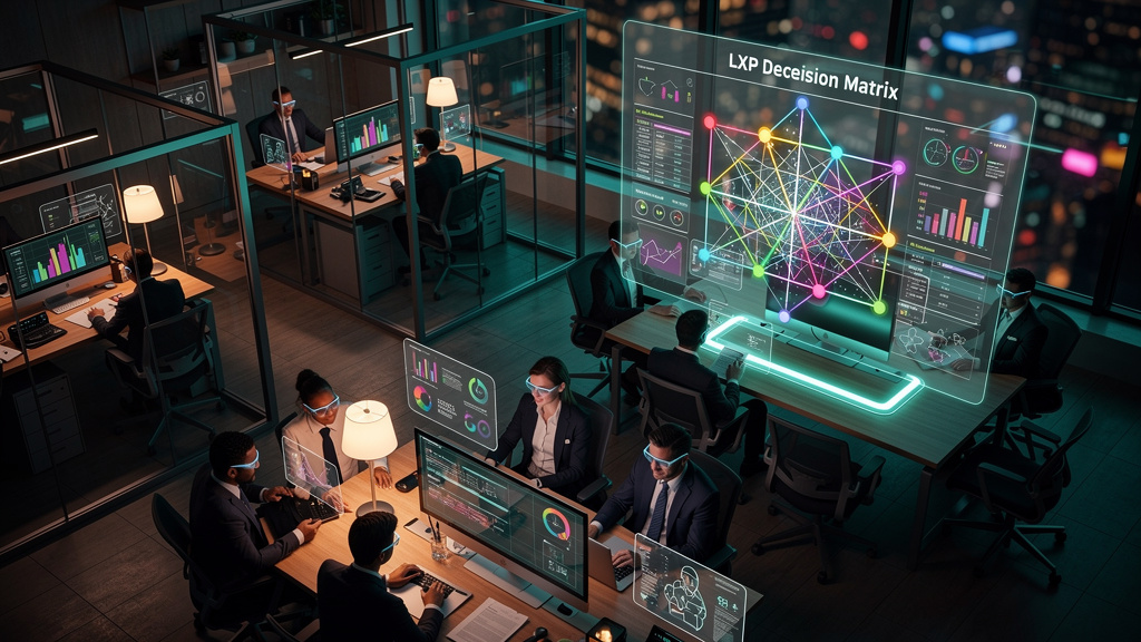 Matriz de decisão: quando adotar LXP para consultorias em 2026