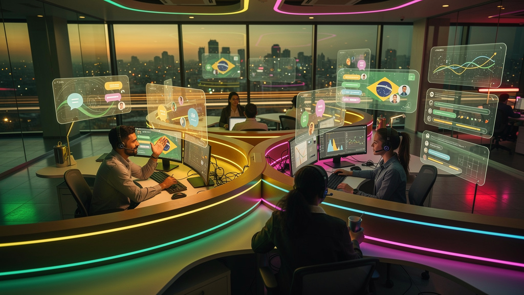 Mercado de Agentes de IA Dispara no Brasil: Crescimento de 51,7%