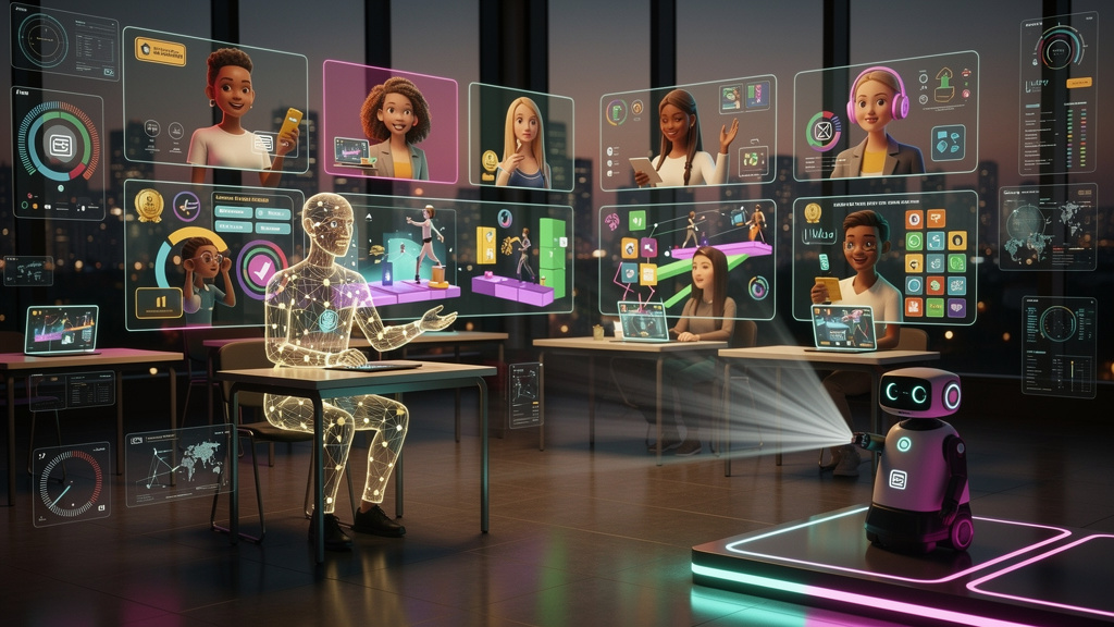 Mercado de Plataformas EAD no Brasil Aquece com IA e Gamificação