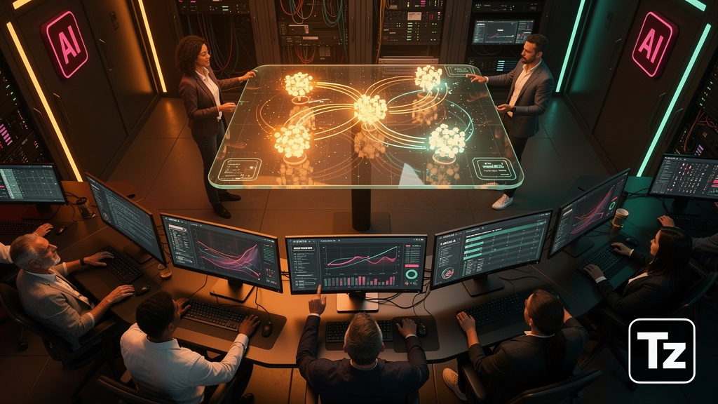 Multi-Agentes de IA: A Nova Força de Trabalho Automatizada