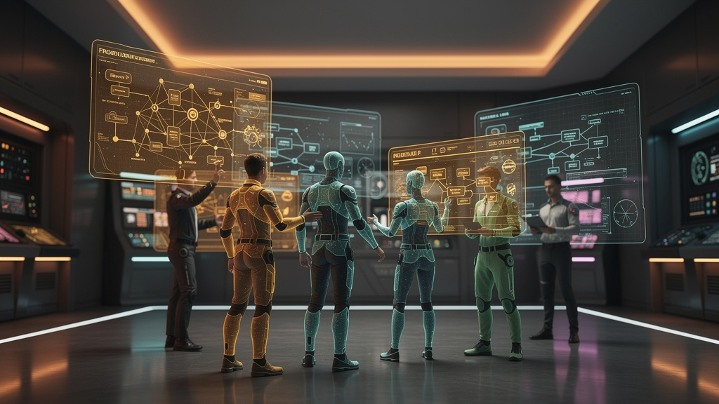 Multi-agentes de IA: A Nova Força de Trabalho Digital