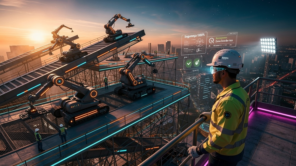 Nova NR-18 e NR-22: IA e Automação Elevam Segurança em Obras e Minas