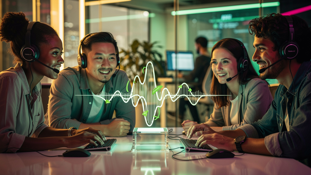 Novo modelo de voz para agentes | Toolzz Voice