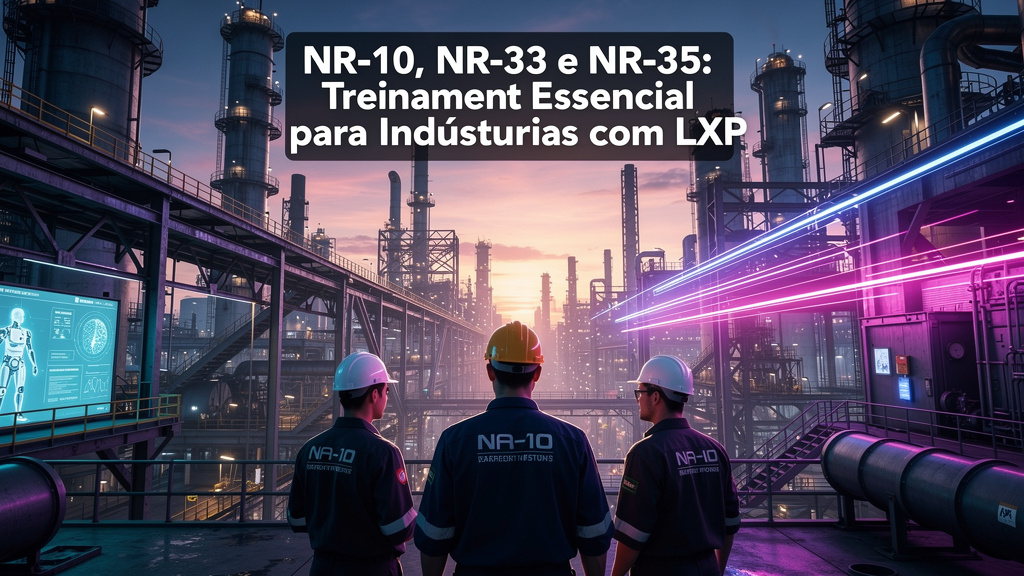 NR-10, NR-33 e NR-35: Treinamento Essencial para Indústrias com LXP