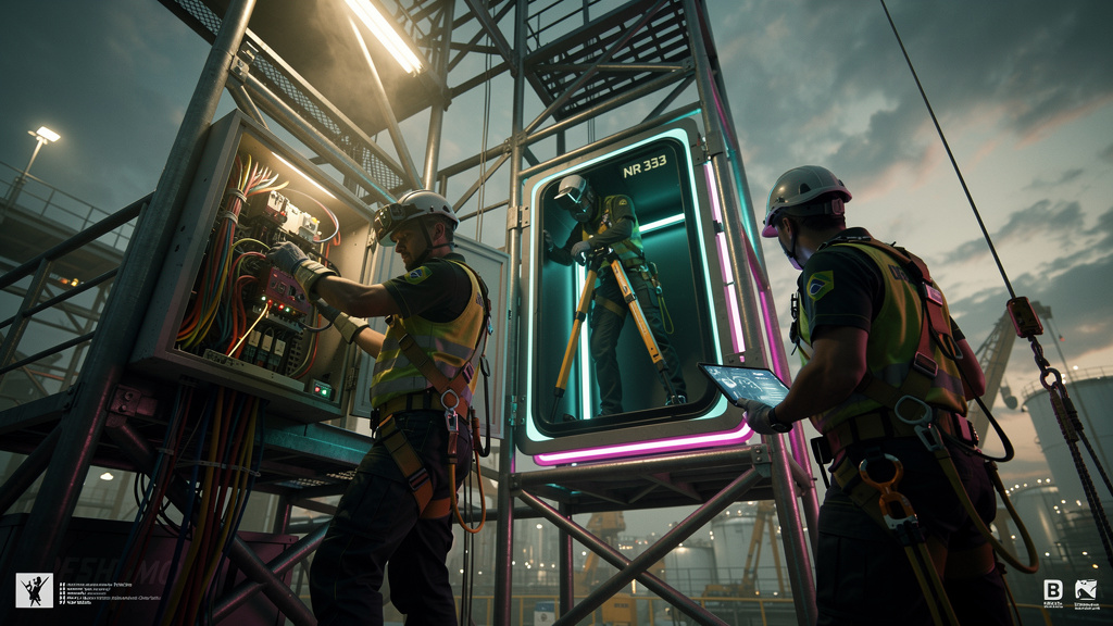 NR-10, NR-33 e NR-35: Treinamento Essencial para Indústrias