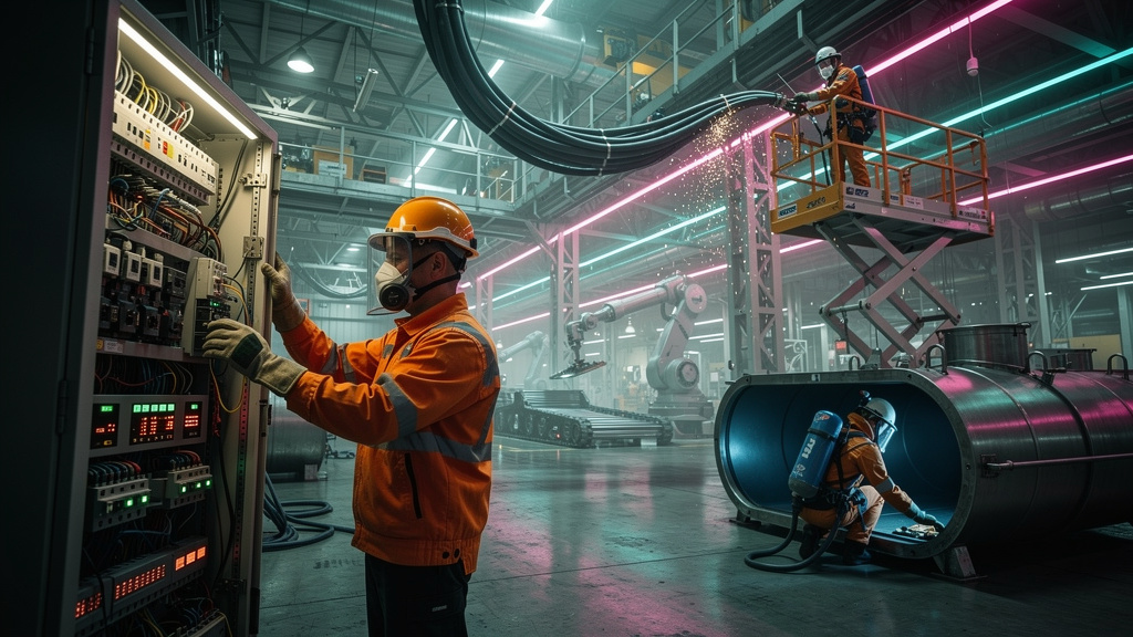 NR-10, NR-33 e NR-35: Treinamento Essencial para Indústrias