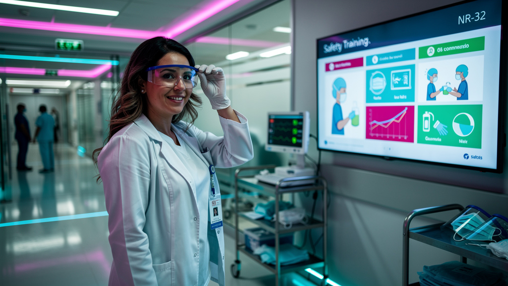 NR-32 em Hospitais: Treinamento Essencial e a Solução LXP