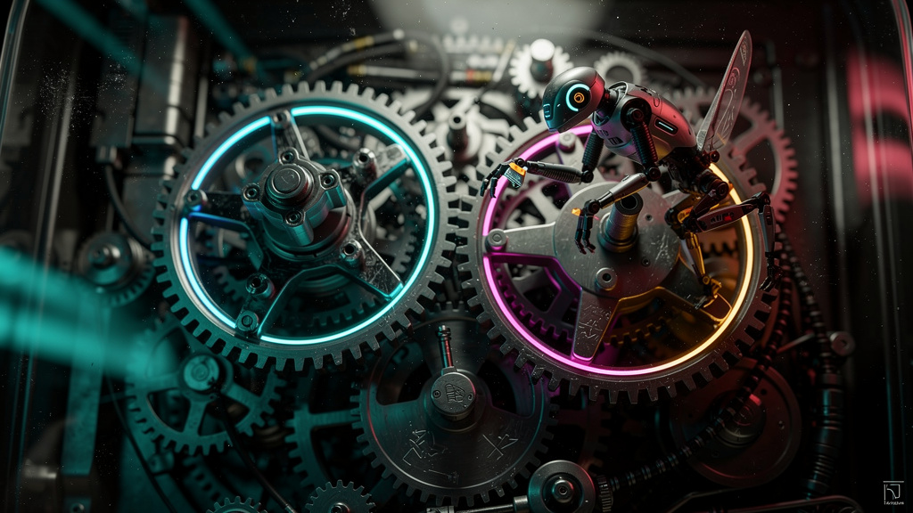 O Algoritmo Push-Pull em IA: Reatividade e Agentes Inteligentes