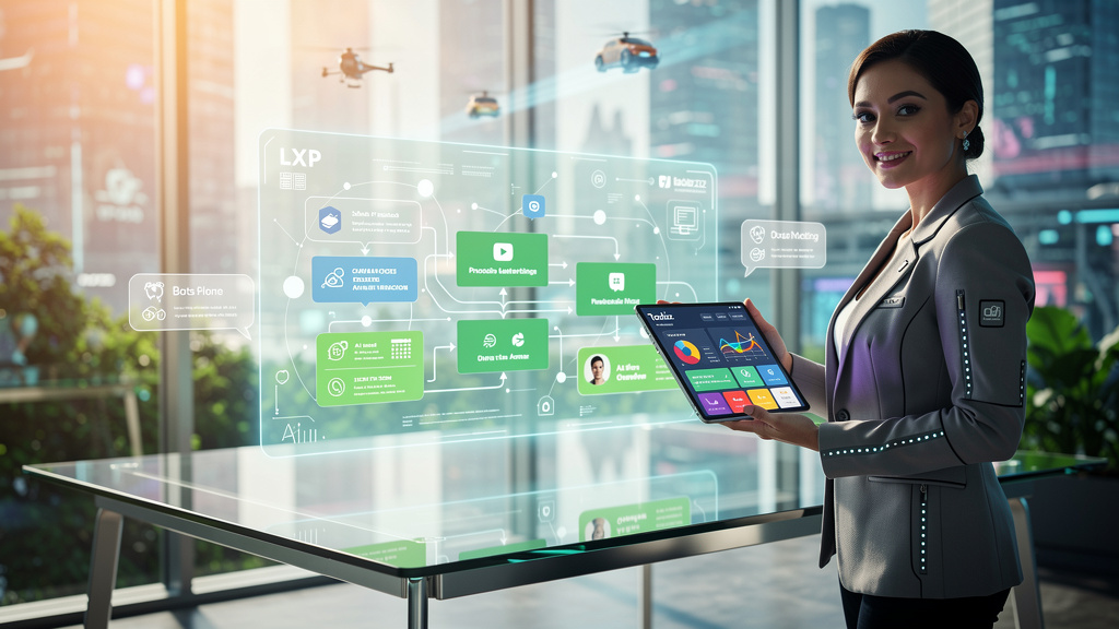 O ecossistema Toolzz: LXP, AI, Bots, Voice e Chat - IA Agêntica