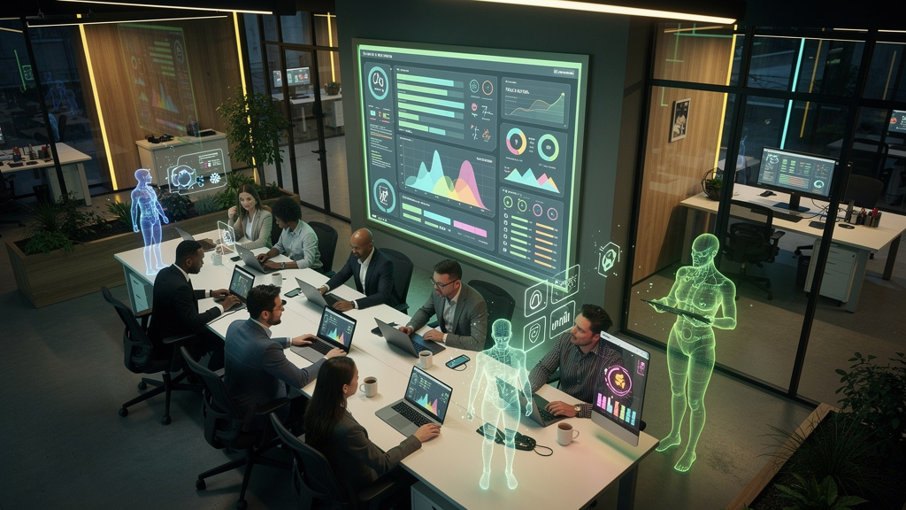 O futuro da colaboração IA-humano em equipes híbridas em 2026