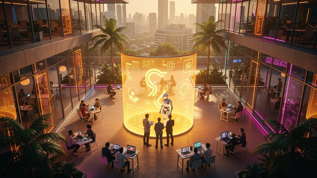 O impacto da IA para agentes no mercado brasileiro — imagem de capa Toolzz